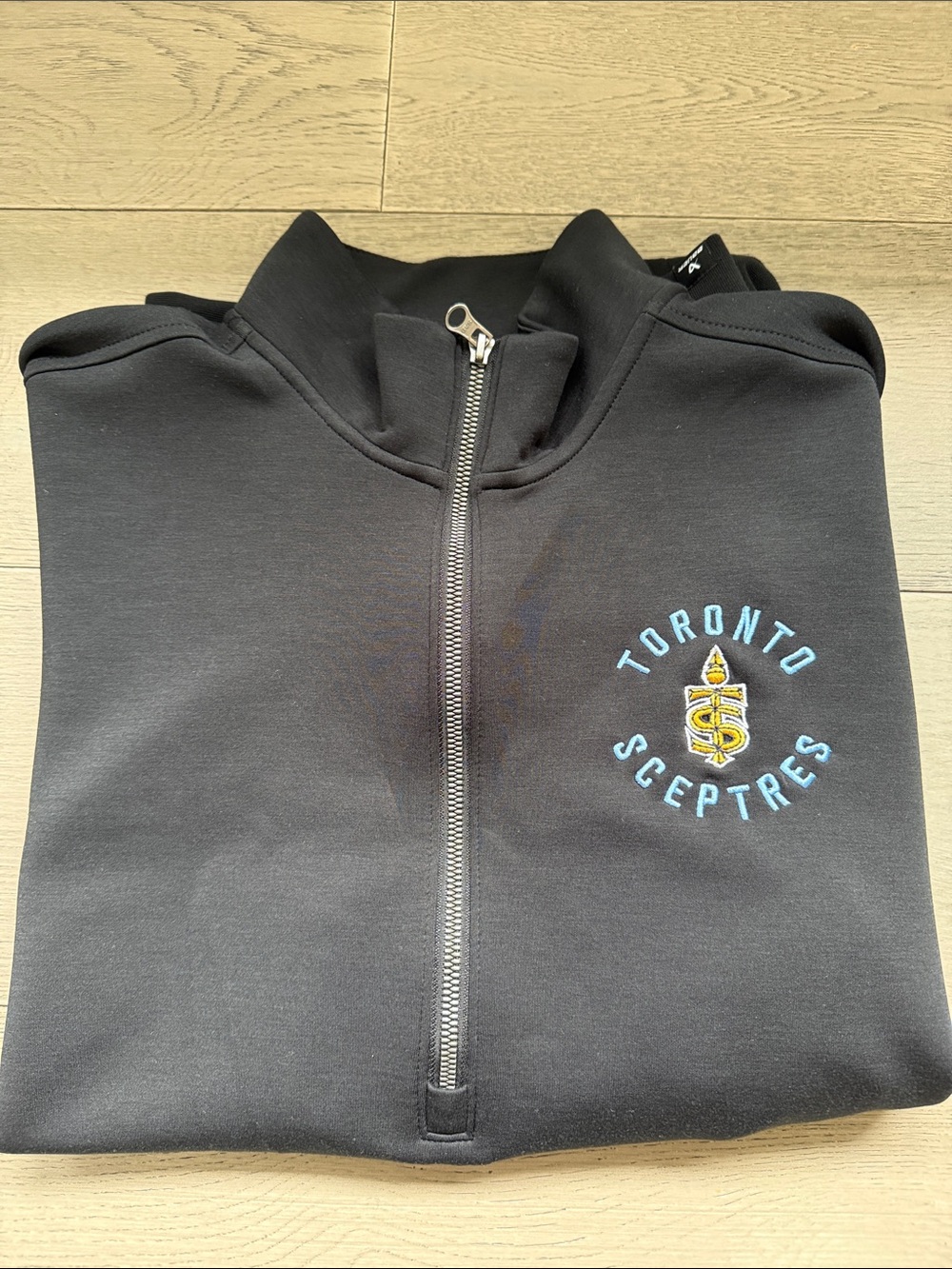 Toronto Sceptres Black Half-Zip Sweater